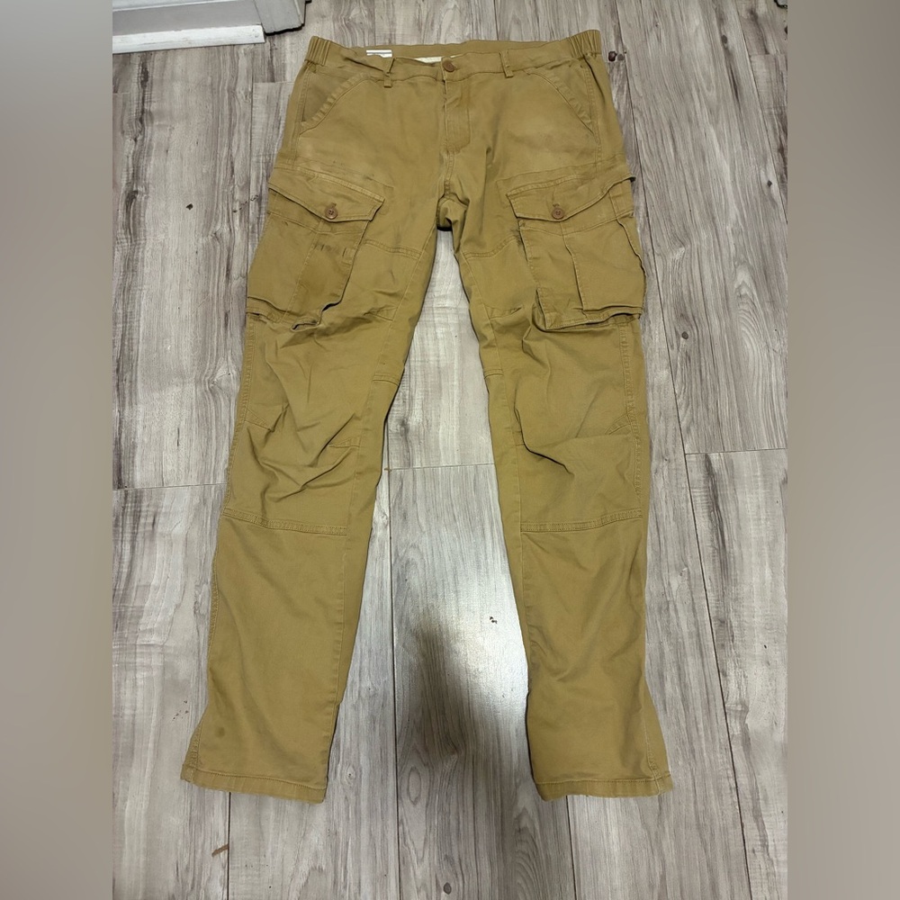 Men's Tan Cargo Pants